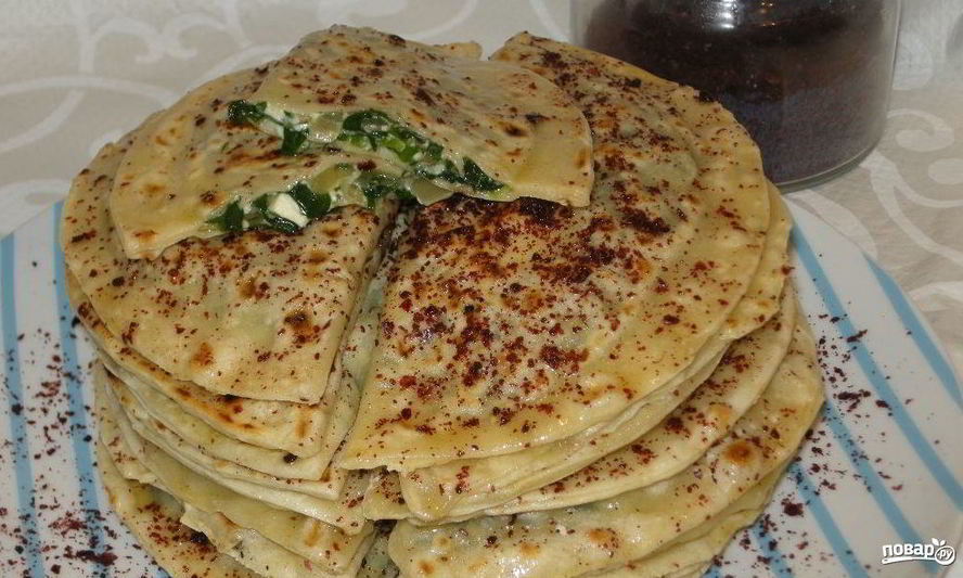 Рецепт кутабов с зеленью армянские
