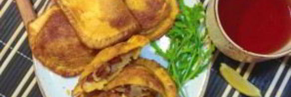 лентяйские пирожки из хлеба