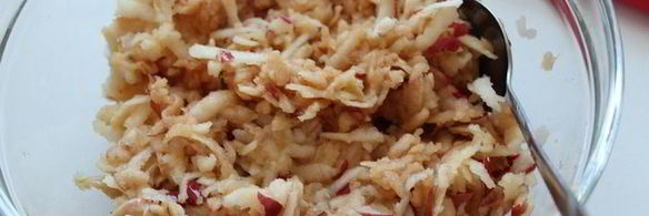 мини-пирожки с яблоками