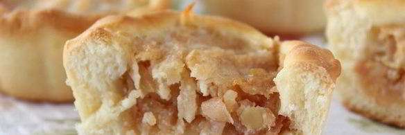 мини-пирожки с яблоками