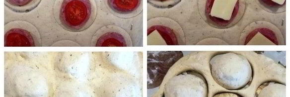 мини-пирожки в дорогу