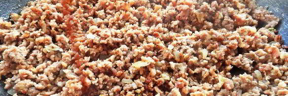 мясные пирожки из хрустящего теста