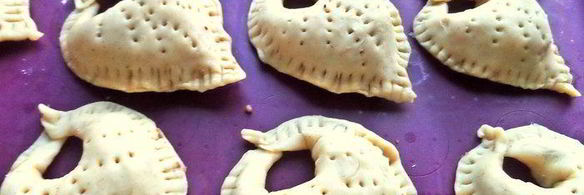 мясные пирожки из хрустящего теста