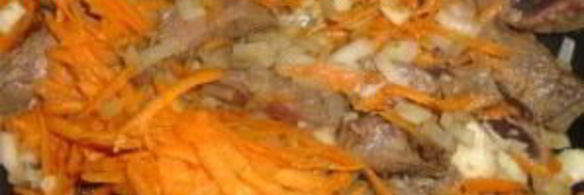 начинка с печенью для пирожков