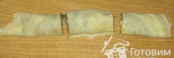 пирожки из блинчиков, в кляре