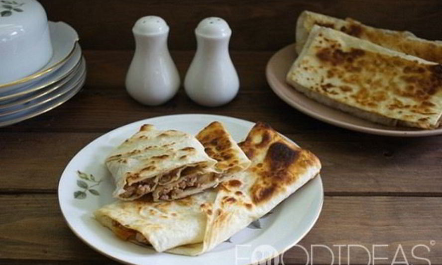 Рецепт пирожков из лаваша с мясом в духовке