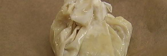 пирожки из теста фило с рисом и грибами