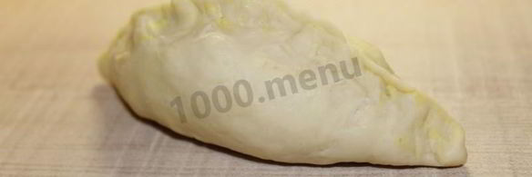 пирожки на кефире с зеленым луком и яйцом