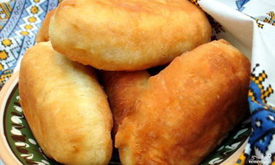 Рецепт пирожков на сковороде на кефире