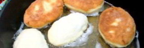 пирожки на сковороде на кефире