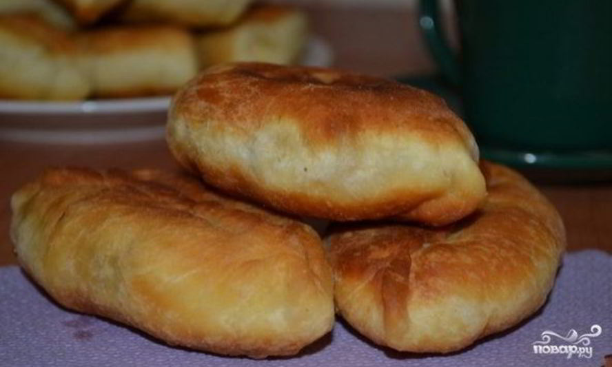 Рецепт пирожков на сухих дрожжах