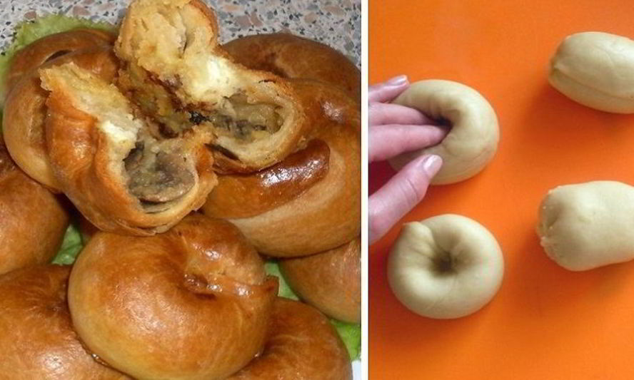 Рецепт пирожков на воде