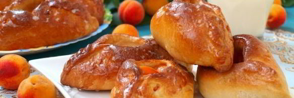 пирожки с абрикосами в духовке