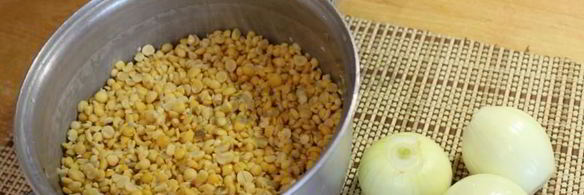 пирожки с горохом жареные на сковороде