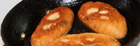 пирожки с горохом жареные на сковороде