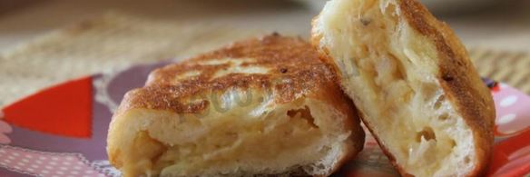 пирожки с горохом жареные на сковороде