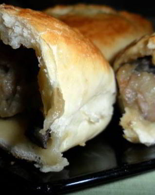 Пирожки с грибами и картошкой
