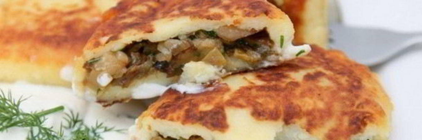 Пирожки с грибами жареные