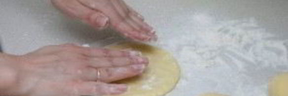 пирожки с грибами жареные