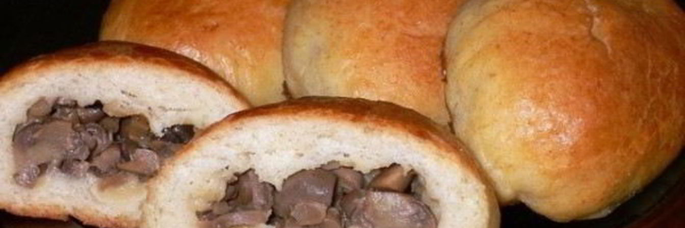 Пирожки с грибами