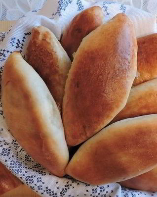 Пирожки с капустой из дрожжевого теста