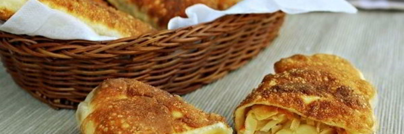 Пирожки с капустой жареные