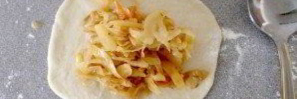 пирожки с капустой жареные