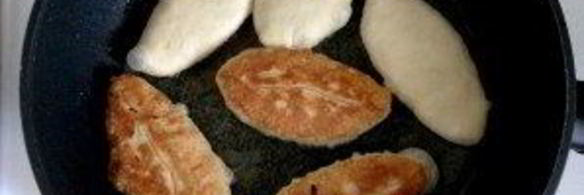 пирожки с капустой жареные