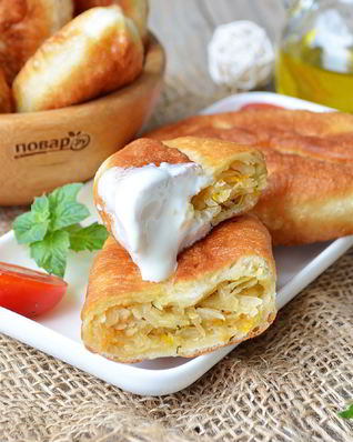 Пирожки с капустой