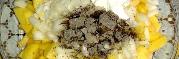 пирожки с картошкой и фаршем из слоеного теста