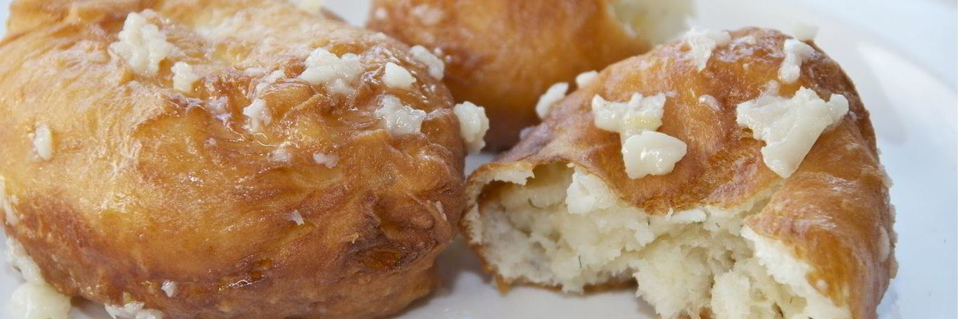 Пирожки с картошкой жареные