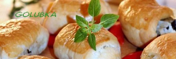 пирожки с крабовыми палочками и баклажаном