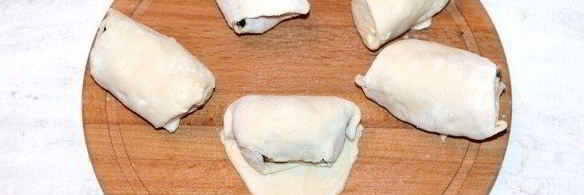 пирожки с крабовыми палочками и баклажаном