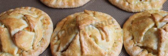 пирожки с курицей и картошкой в духовке