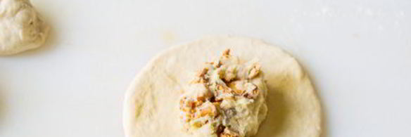 пирожки с лисичками и картофелем