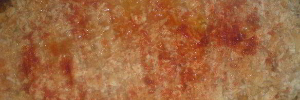 пирожки с мясом, рисом и паприкой