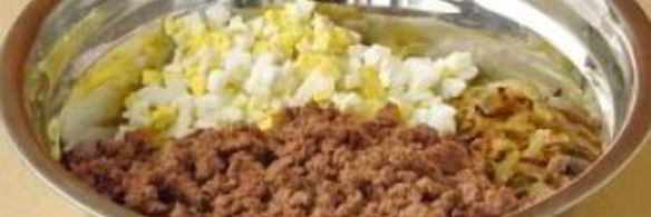 пирожки с печенью и яйцами