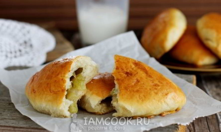 Рецепт пирожков с ревенем