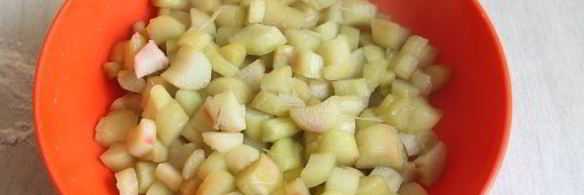 пирожки с ревенем