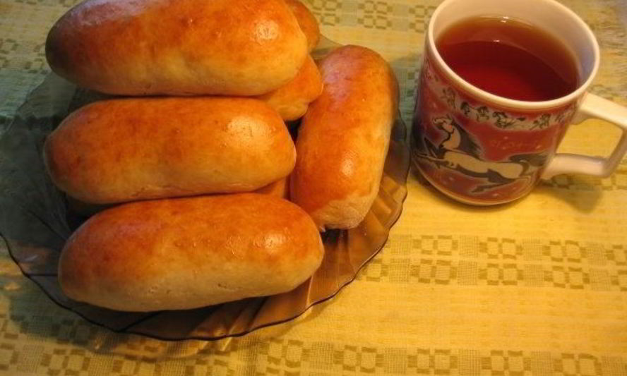 Рецепт пирожков с сосиской в духовке