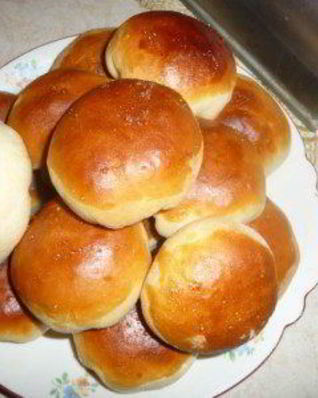 Пирожки с тушеной капустой