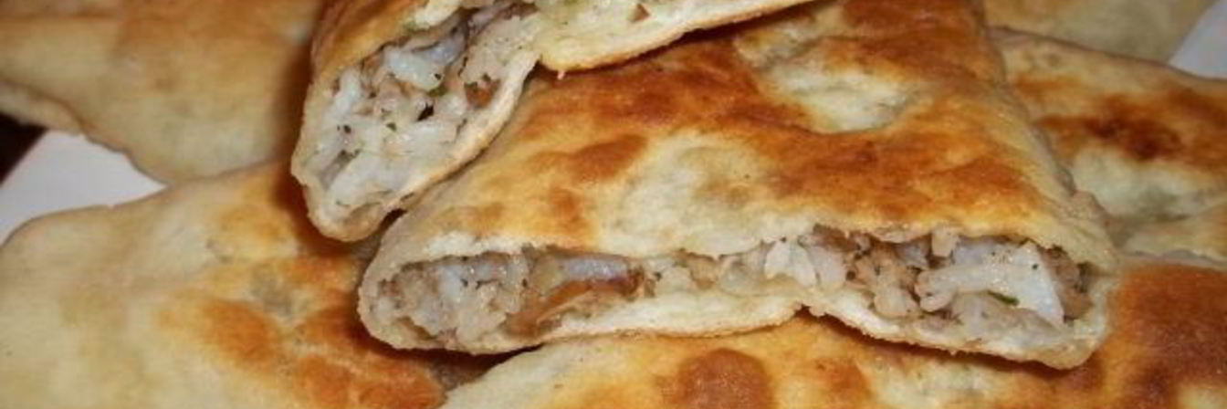 Пирожки с вешенками