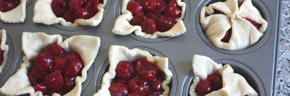 пирожки с вишней