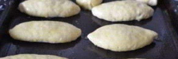 пирожки с яблочным повидлом