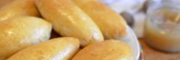 пирожки с яблочным повидлом