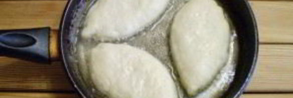 пирожки с яйцом и зеленью