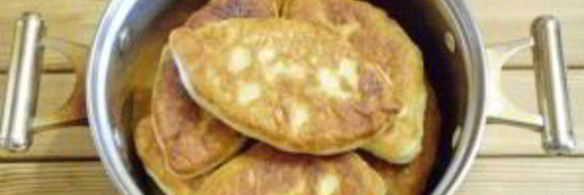 пирожки с яйцом и зеленью