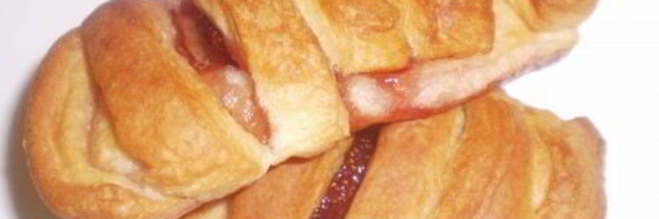 Пирожки слоеные с вареньем