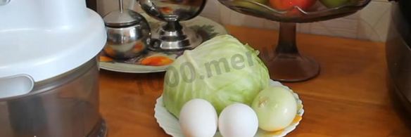 пирожки в мультиварке с капустой