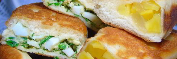 пирожки жареные